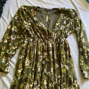 NWT Madewell Tiered maxi dress